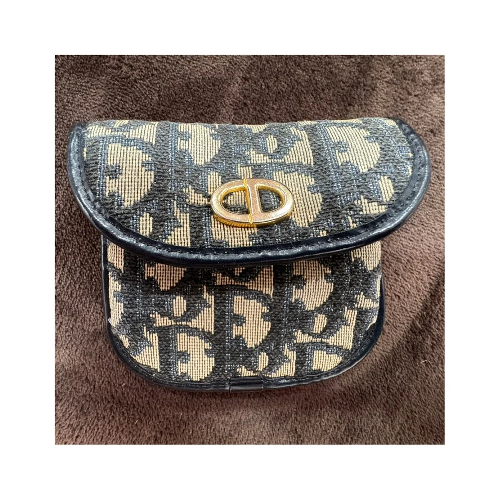Christian Dior Oblique Trotter coin Pouch EUC